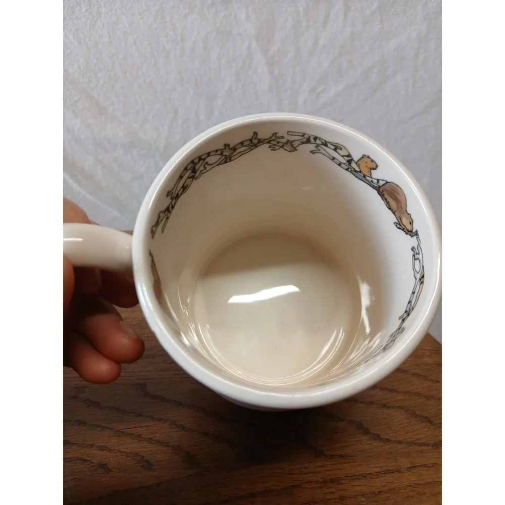 Emma bridgewater in the woods 1/2 pint mug stoke on Trent England coffee tea mug